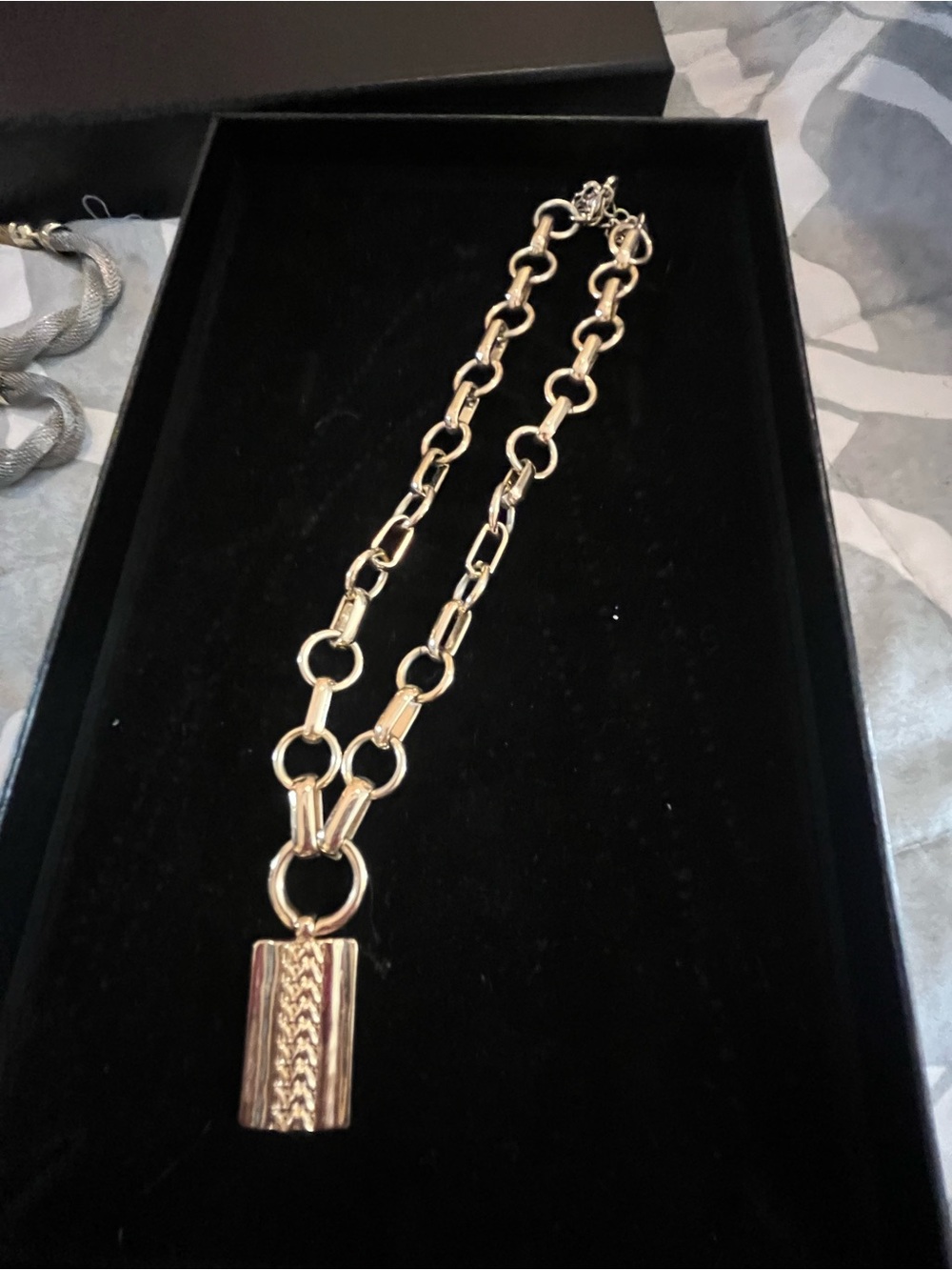Park Lane Gold Link Pendant Necklace - Women Jewelry